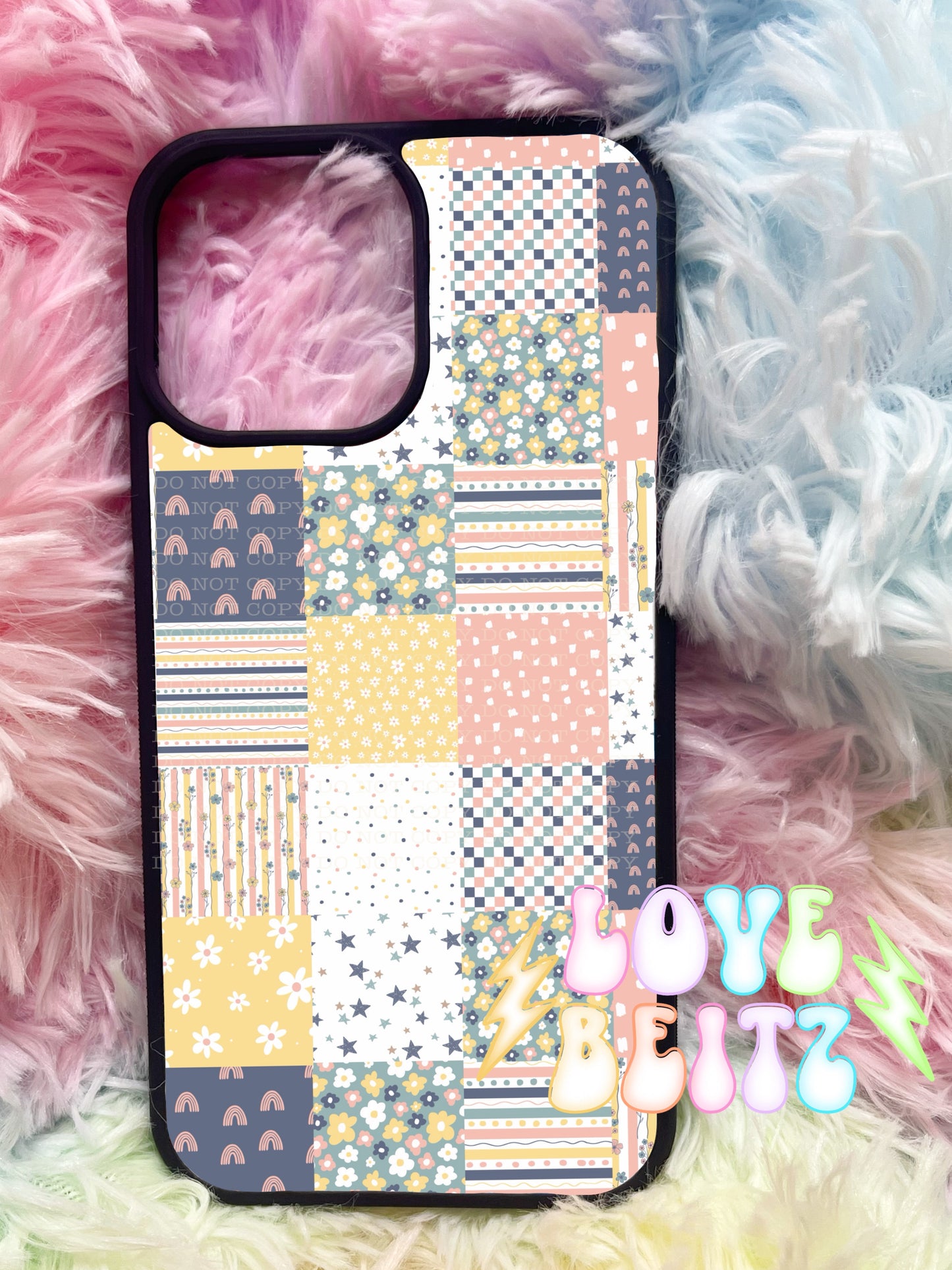 Doodle Patchwork Case