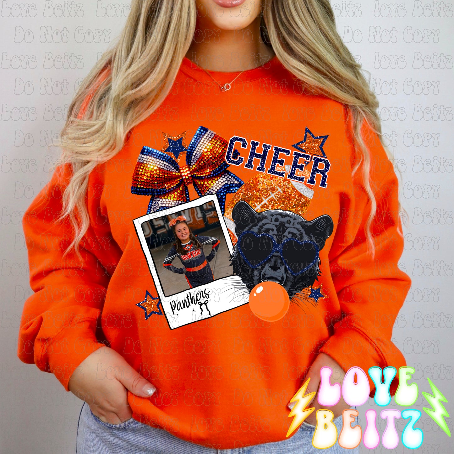Panthers Cheer Custom Photo