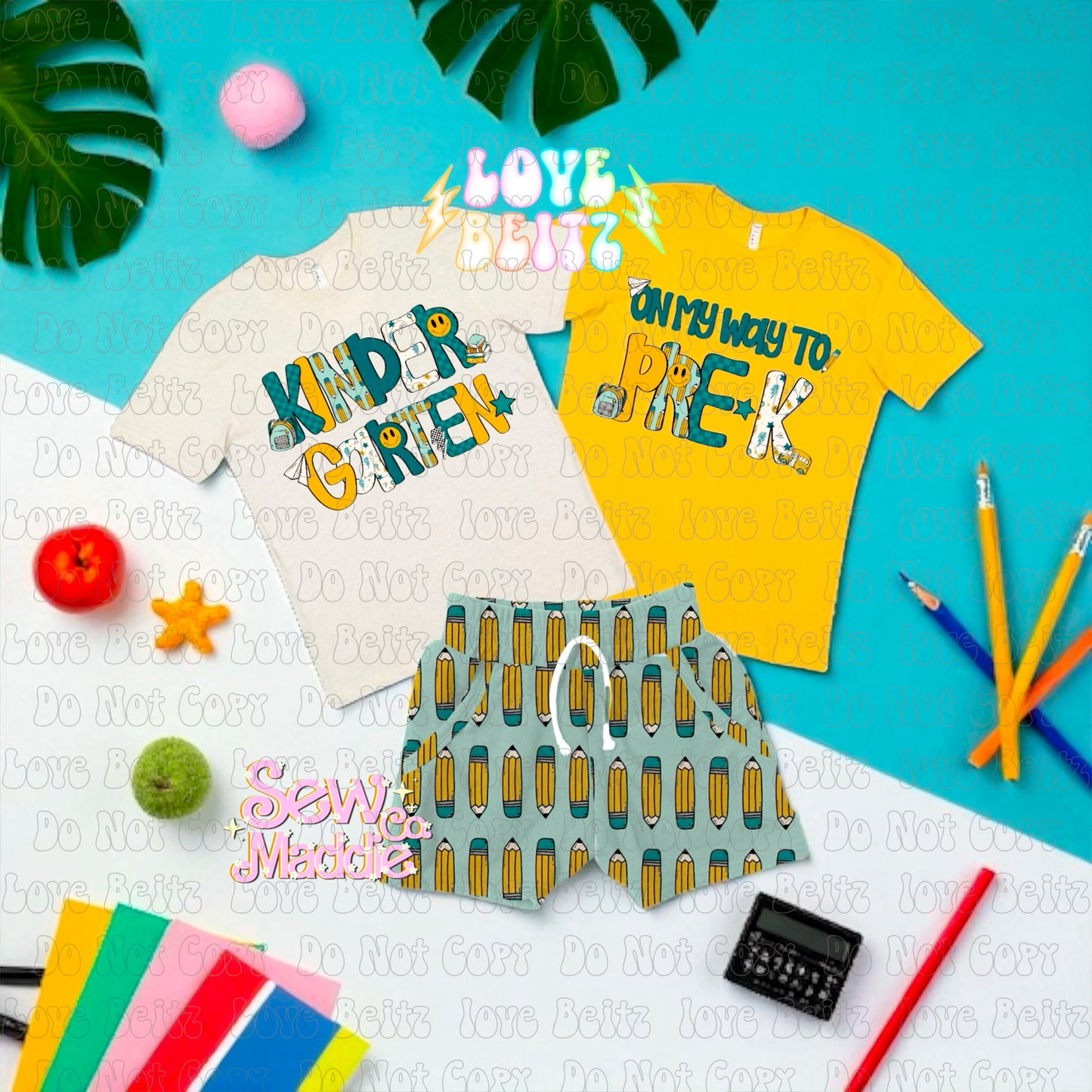 Teal Yellow Grades