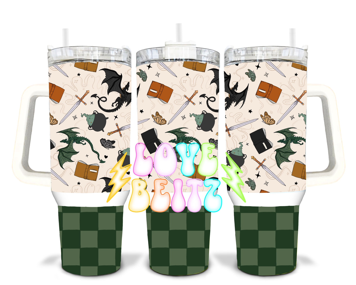Fantasy Reader Tumbler