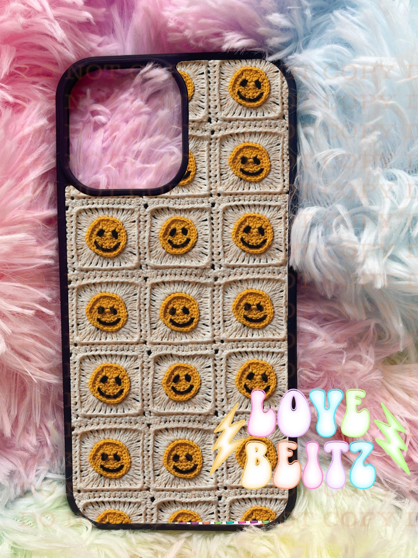 Smiley Squares Case