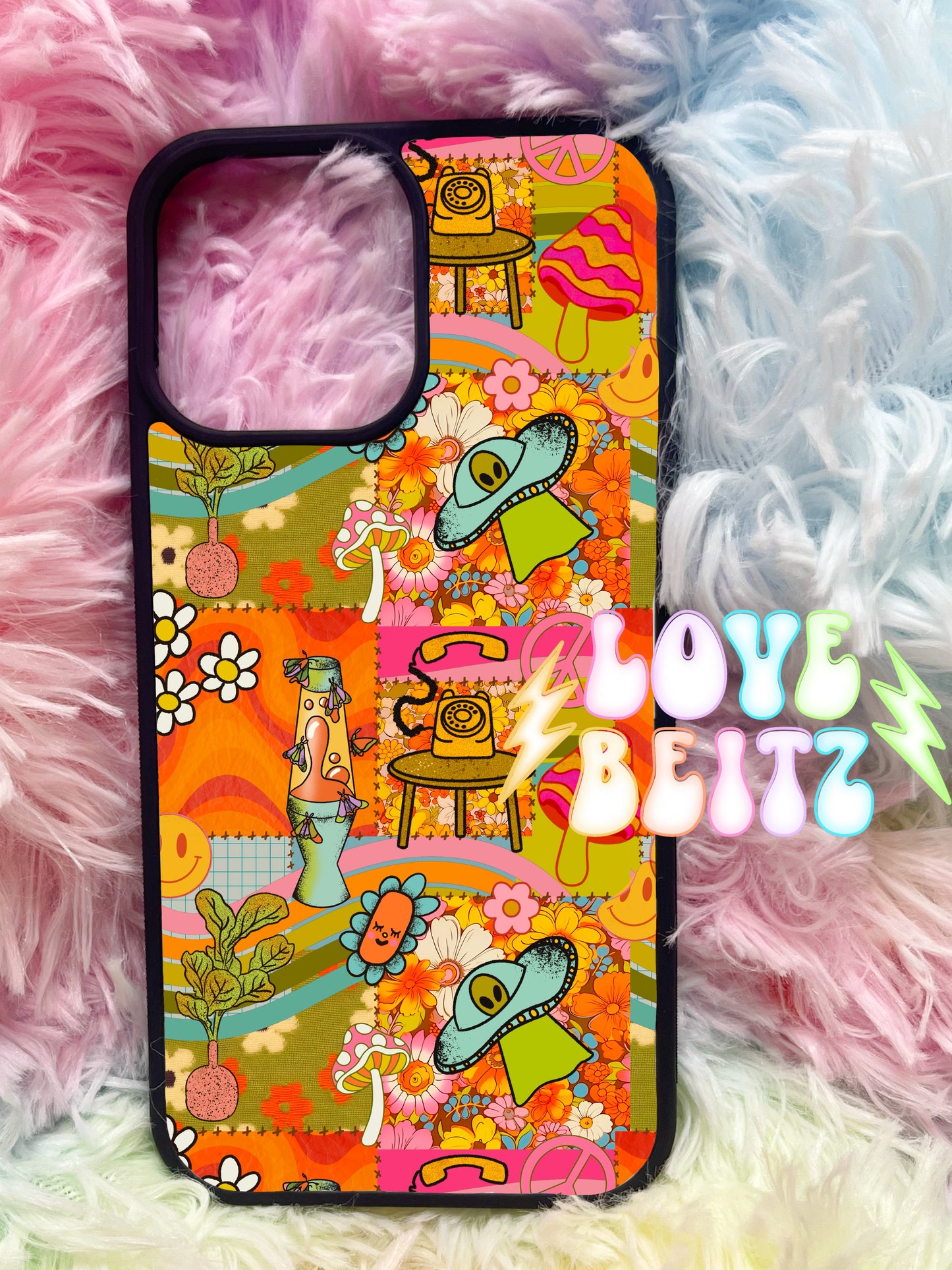 Trippy Patchwork Case