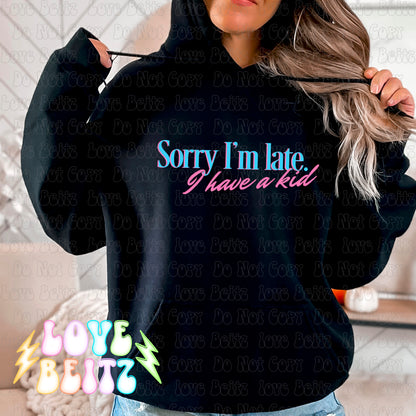 Sorry I’m late
