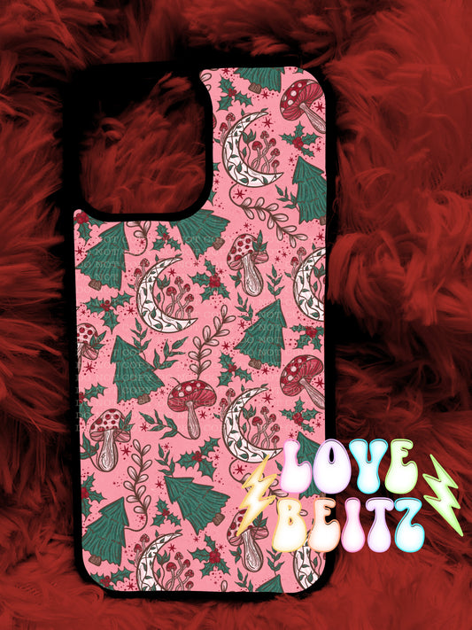 Christmas Mushroom Case