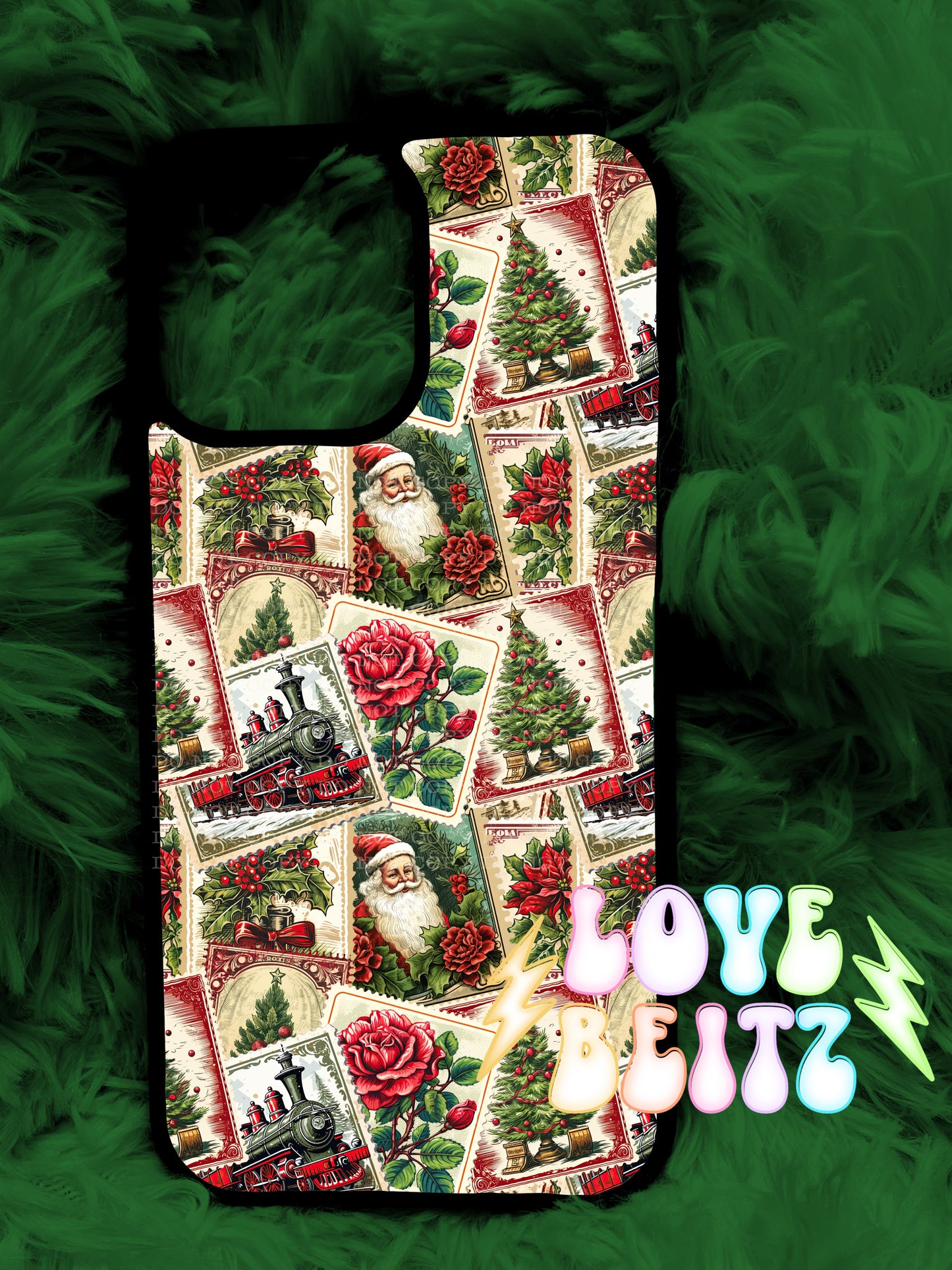 Christmas Stamp Case