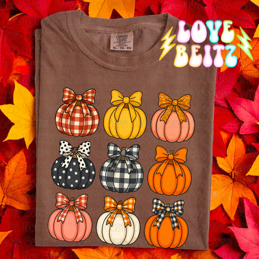 Plaid Pumpkins