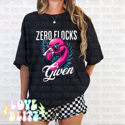 Zero Flocks