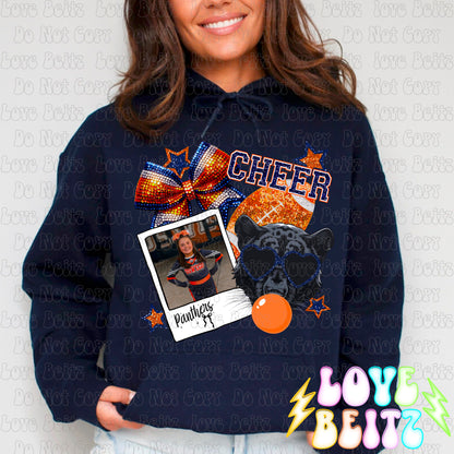 Panthers Cheer Custom Photo