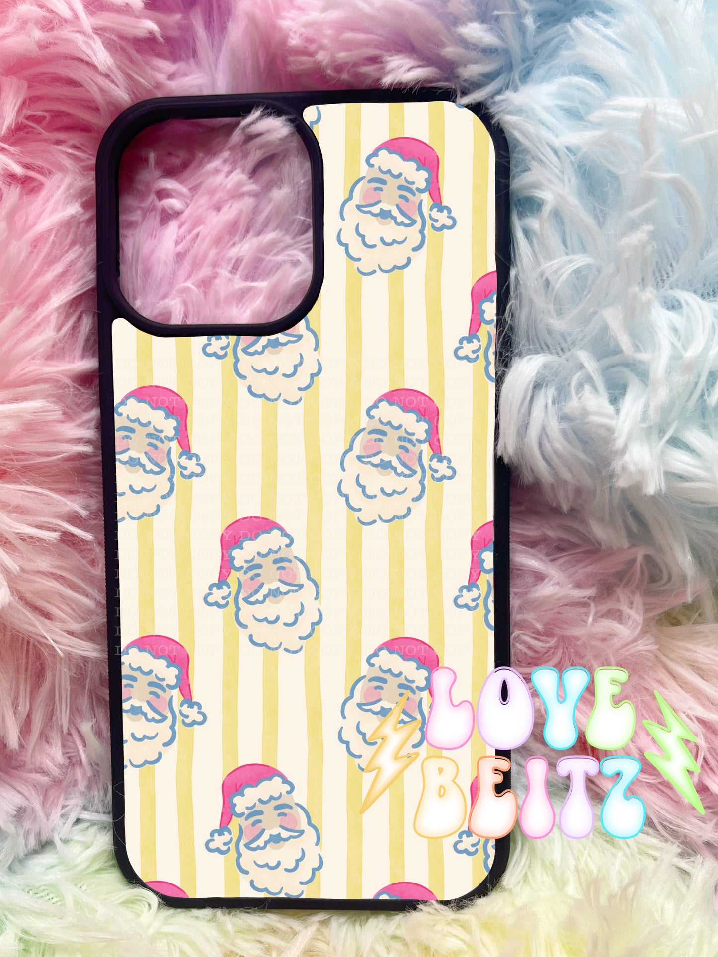 Santa and Stripes Case