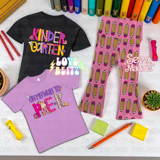 Pink and Purple Grades