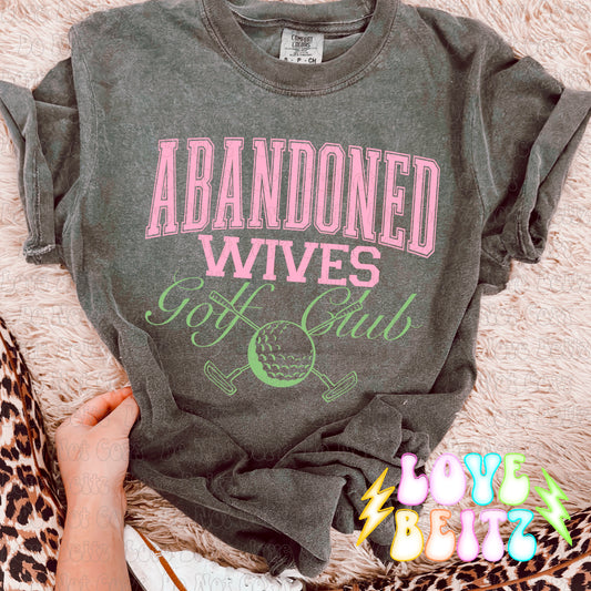 Abandoned Golf Wives Club
