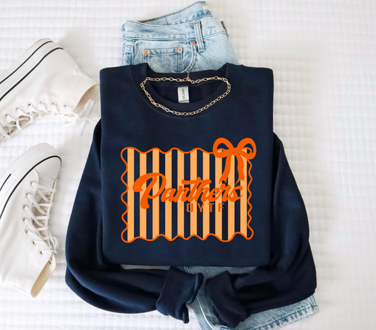 Orange coquette Panthers