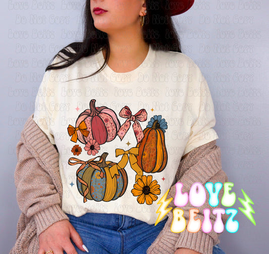 Bow Pumpkins