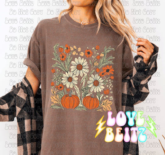 Floral Pumpkins